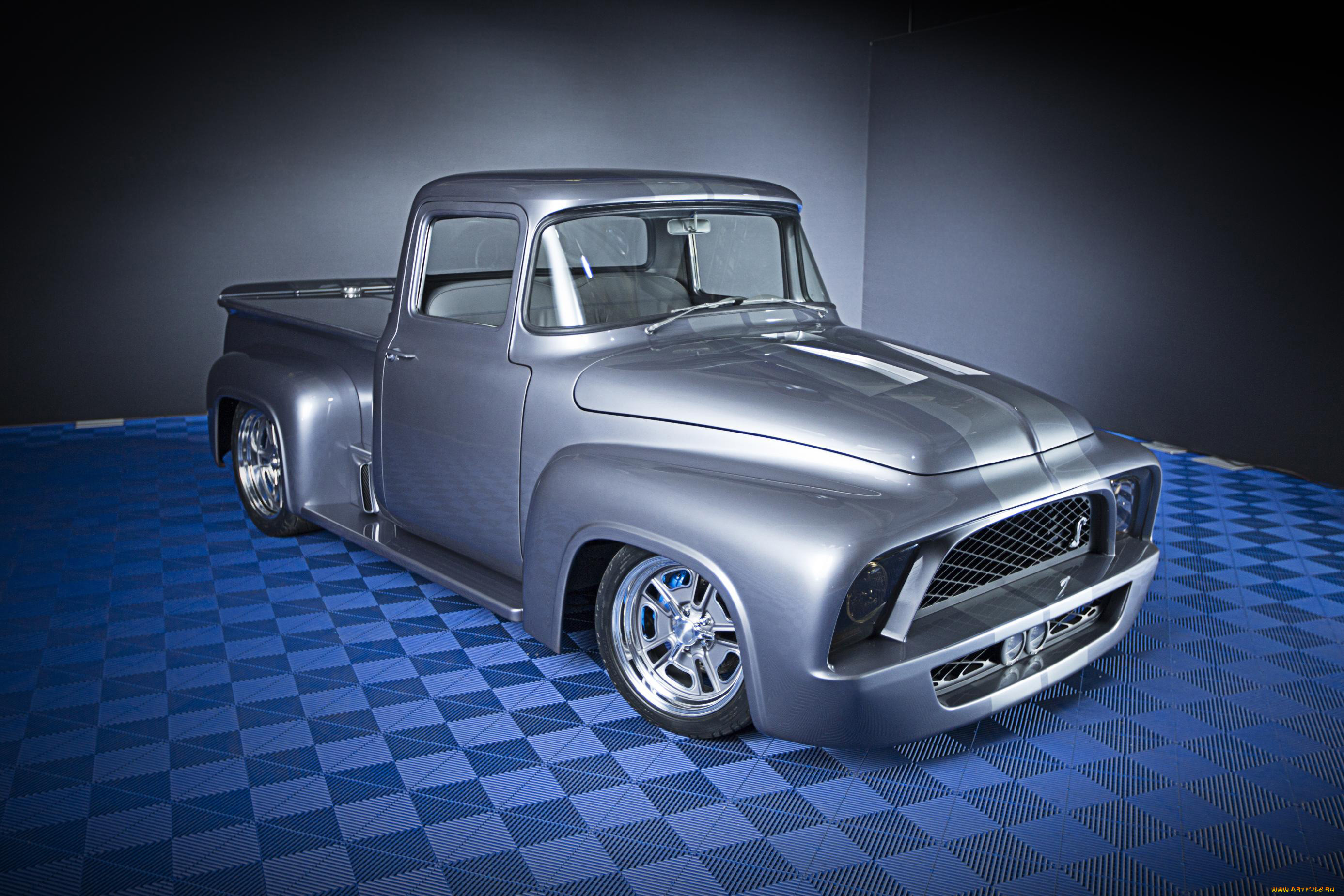 , custom pick-up, ford